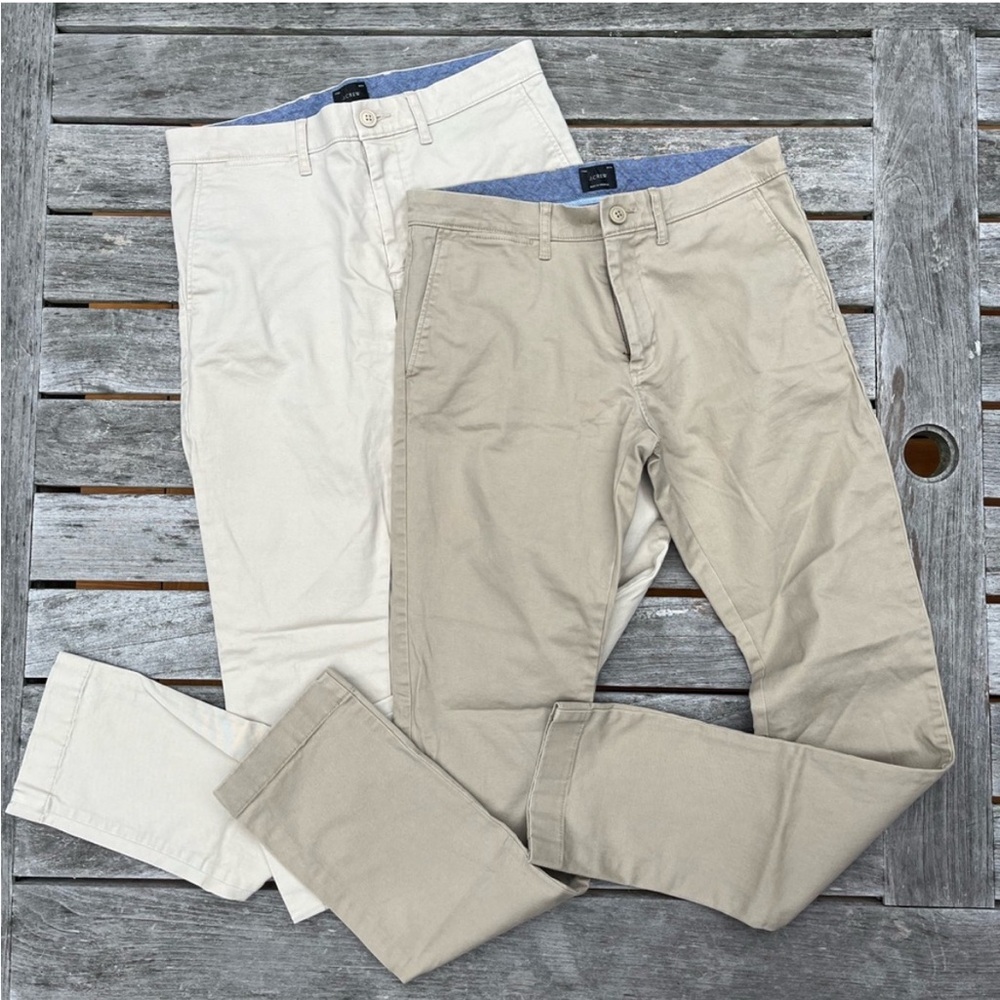 2 PAIRS J. Crew Khaki Dress Slacks